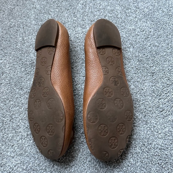 Tory Burch Royal Tan Flats - Picture 2 of 4